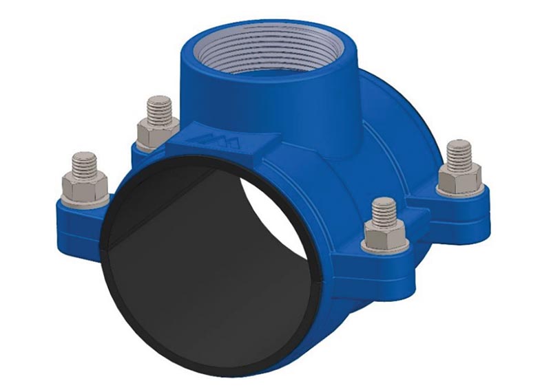 COLLARE DI PRESA PER TUBO PE/PVC